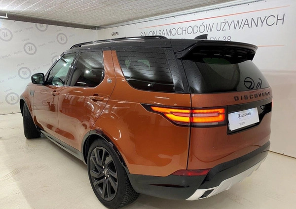 Land Rover Discovery cena 134900 przebieg: 105442, rok produkcji 2017 z Poznań małe 254